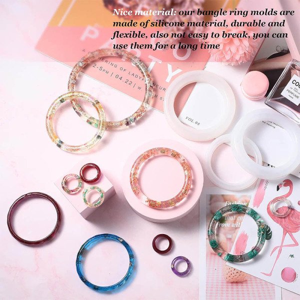 Bracelet mold semi-cylindrical inner diameter